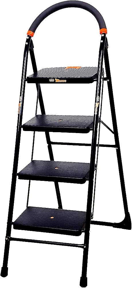 QUALIS RL-4Railing 4 Steps Foldable Ladder RL-4