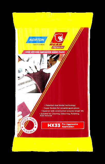 NORTON Hand Pad Bear Premium HX22 & HX66 Norton Hand Pad Bear Premium HX22 & HX6655