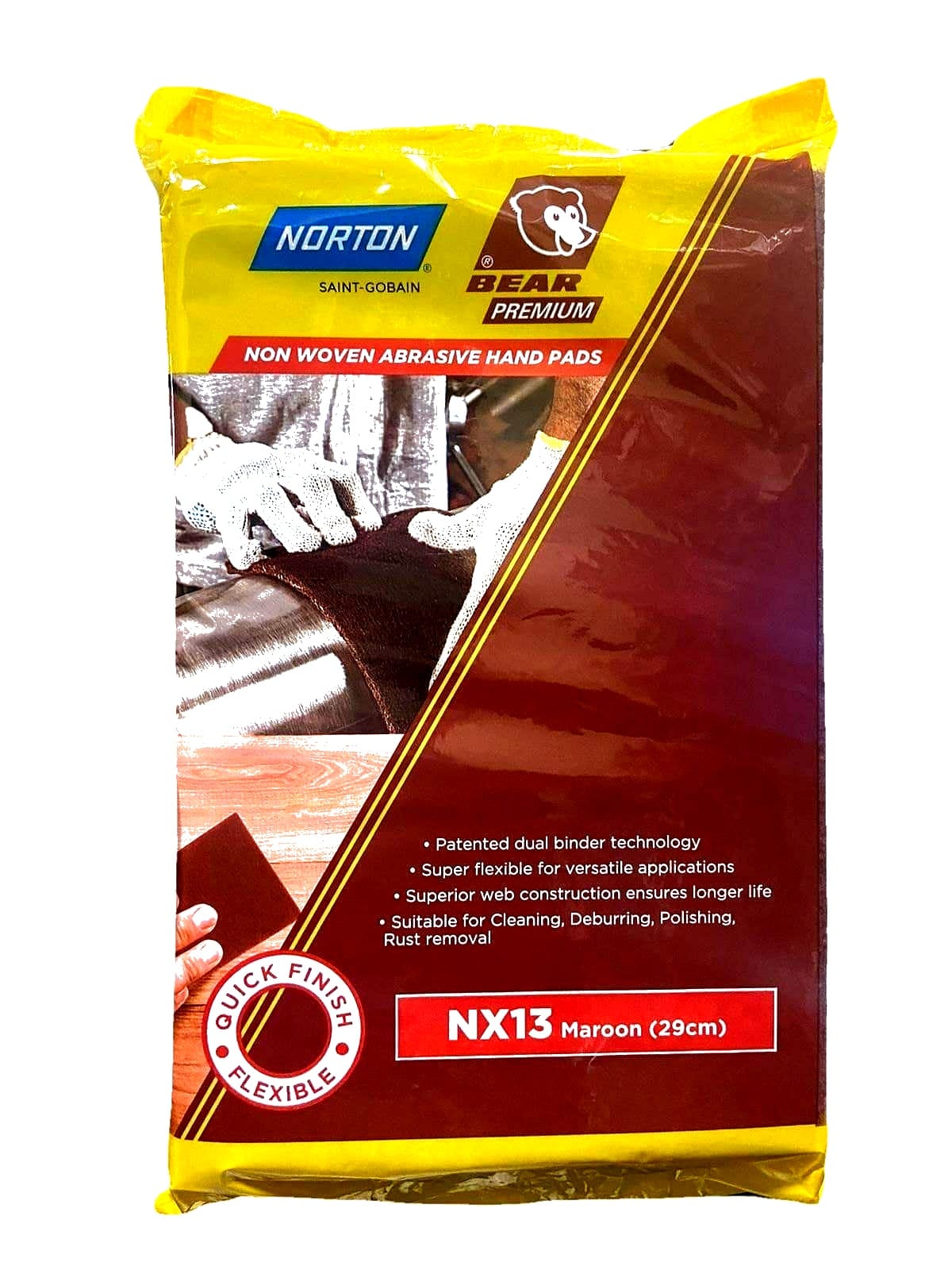NORTON Hand Pad Bear Premium NX13 Norton Hand Pad Bear Premium NX1354