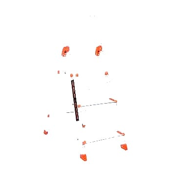 QUALIS ES-3 Easy Steps Foldable Ladder ES-3 - Image 1