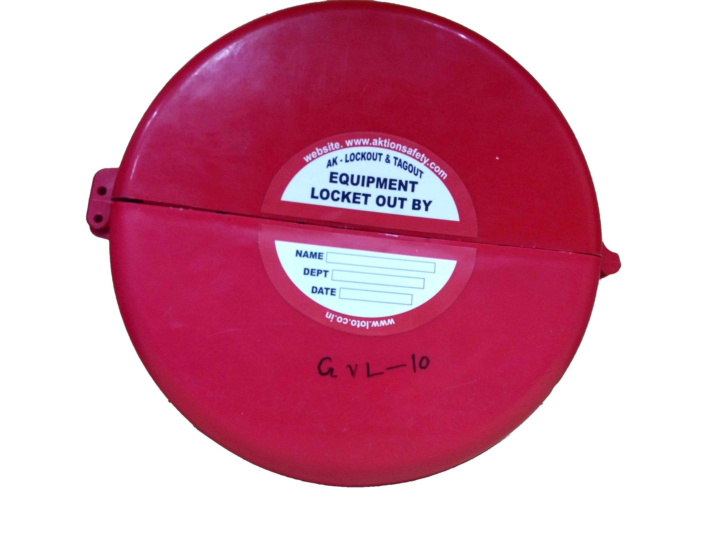 AKTION Gate Valve Lockout AK-GVL-10-W - Image 1